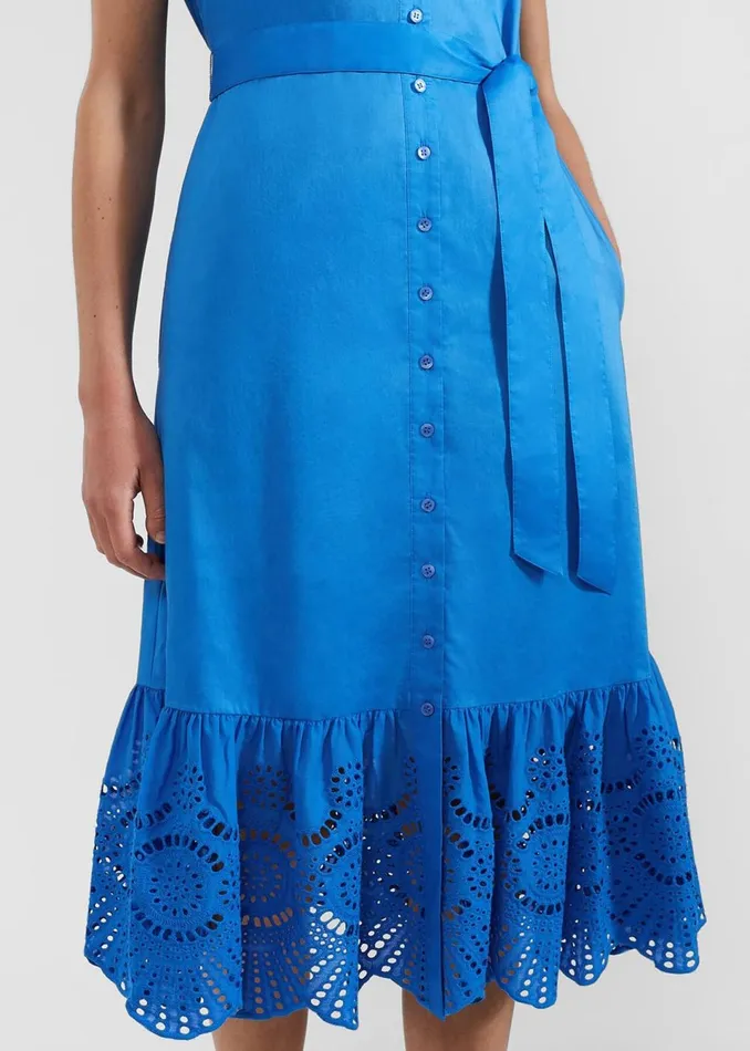 Women Dresses and Jumpsuits Hobbs Yasmine Dress Crystal Blue