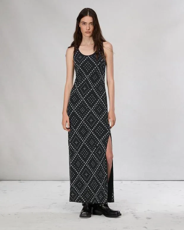 Women Dresses and Skirts Rag and Bone Priscilla Studded Dress Black