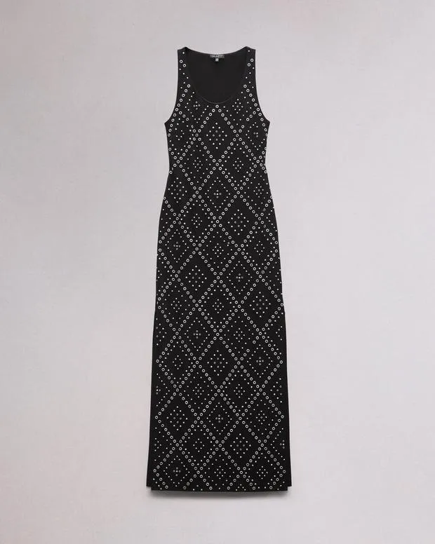 Women Dresses and Skirts Rag and Bone Priscilla Studded Dress Black