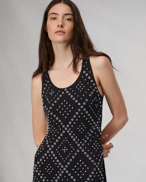 Women Dresses and Skirts Rag and Bone Priscilla Studded Dress Black