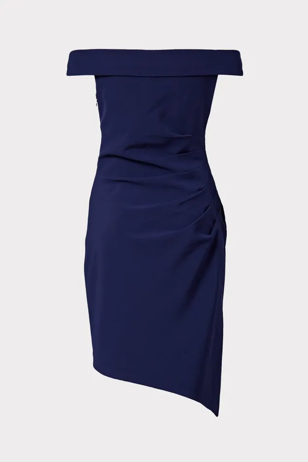 Women Dresses Milly Ally Cocktail Dress Navy