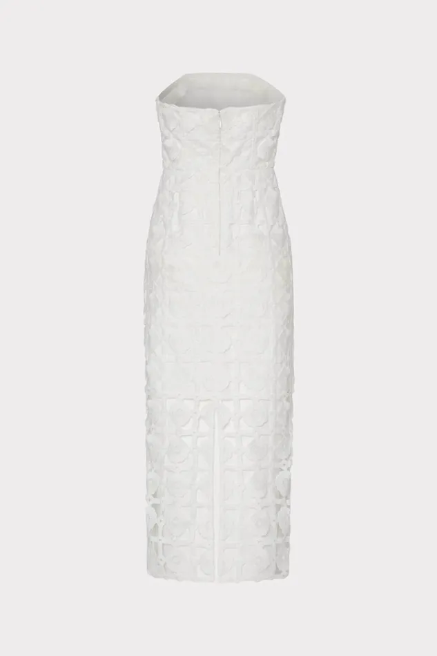 Women Dresses Milly Kait Tile Lace Dress White