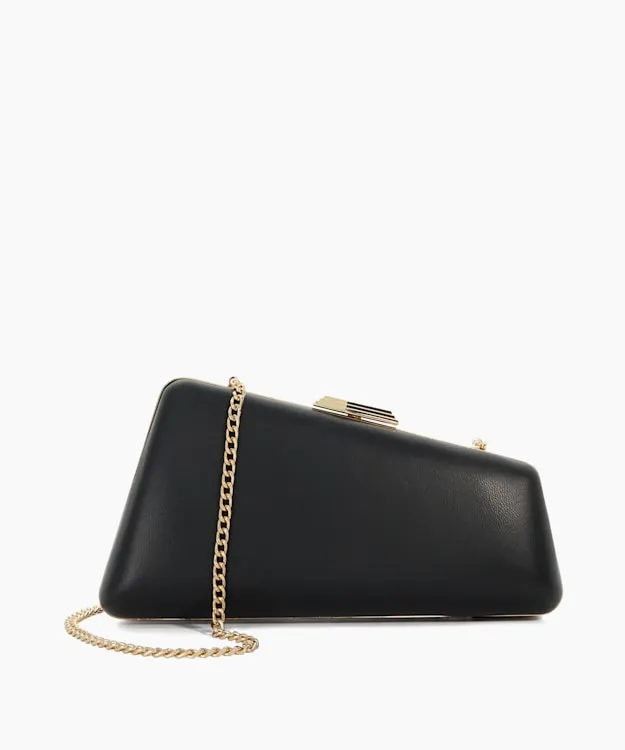 Women Dune London Clutch Bags Smooth Finish Clutch Bag Black