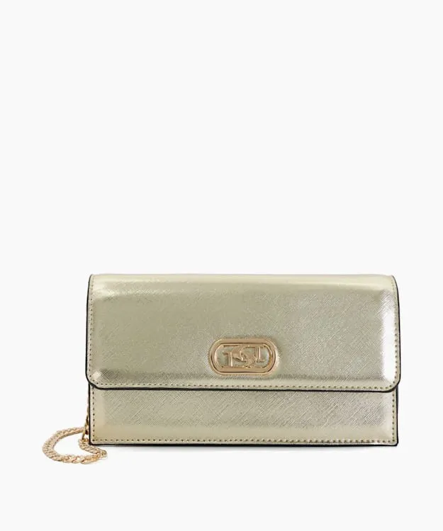 Women Dune London Crossbody Bags Branded Metallic Micro Bag Metallic