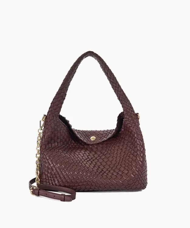 Women Dune London Crossbody Bags Woven Shoulder Bag Red