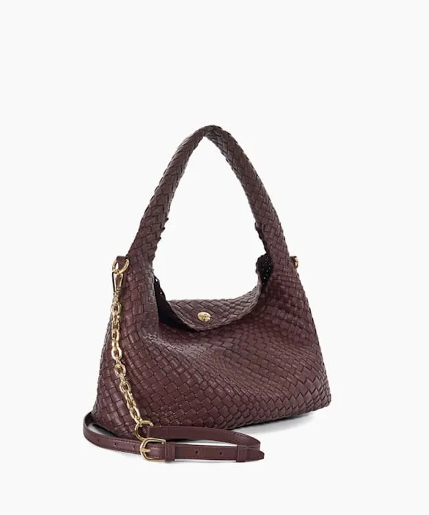 Women Dune London Crossbody Bags Woven Shoulder Bag Red