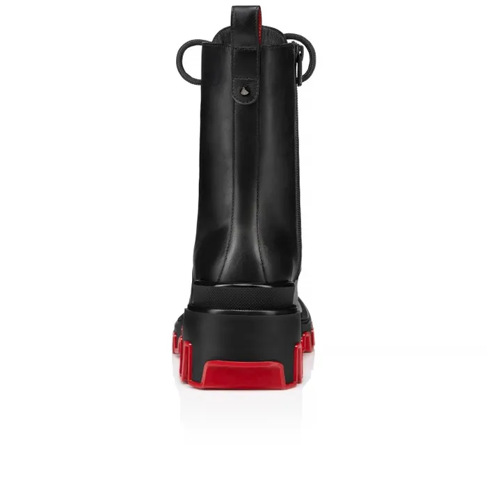 Women Dune Trott Alta Low Boots 8211 Calf Leather 8211 Black Christian Louboutin Boots