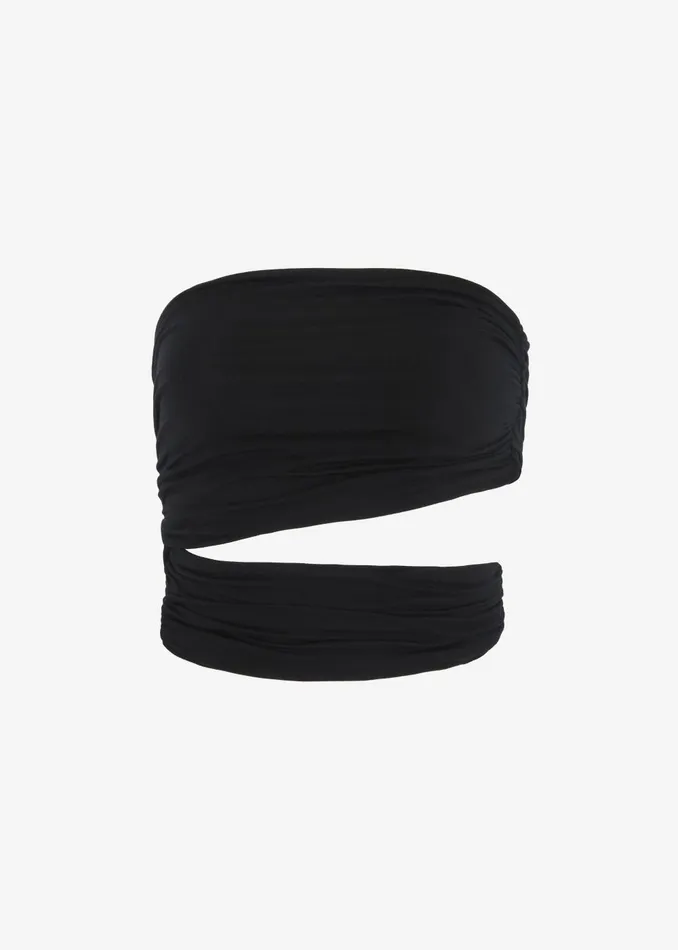 Women Elena Tube Top 8211 Black The Frankie Shop Tops