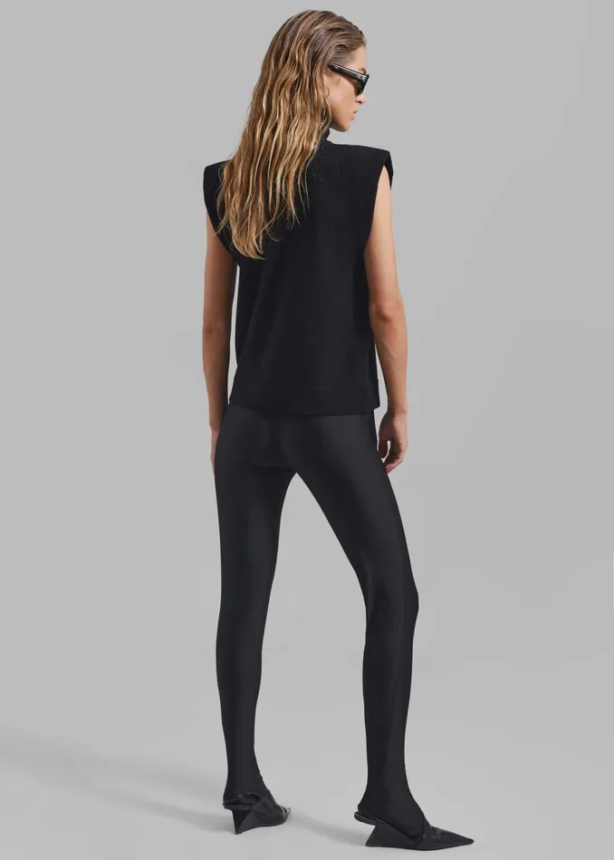 Women Felicity Tights 8211 Black The Frankie Shop Bottoms