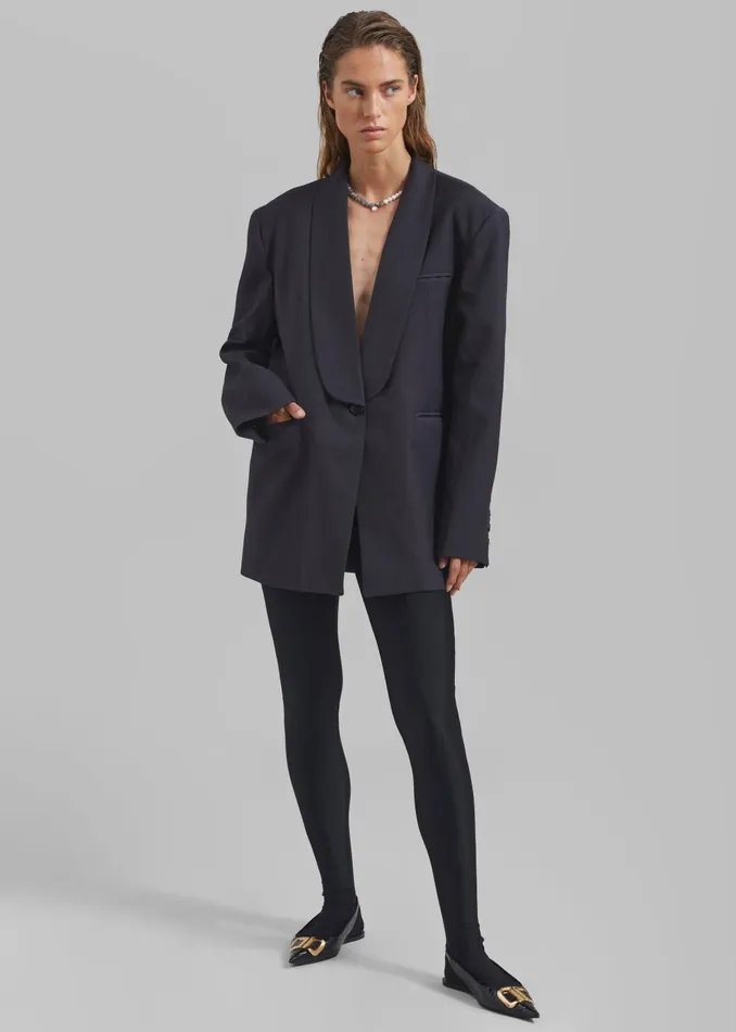 Women Felicity Tights 8211 Black The Frankie Shop Bottoms
