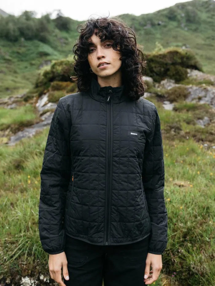 Women Firecrest Jacket Black Finisterre Jackets Coats and Gilets