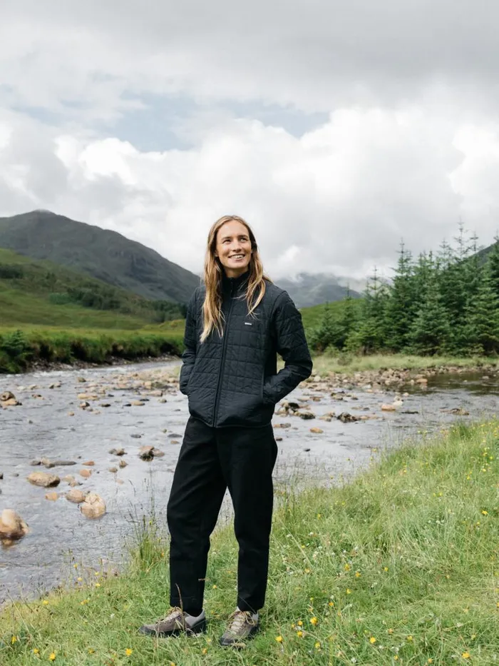 Women Firecrest Jacket Black Finisterre Jackets Coats and Gilets