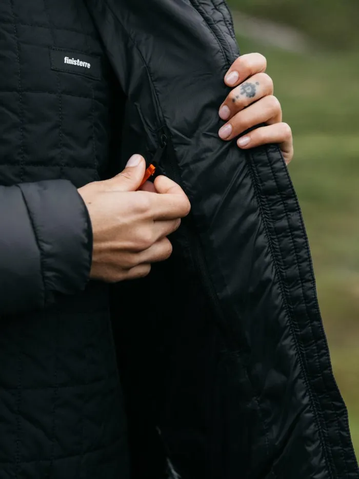 Women Firecrest Jacket Black Finisterre Jackets Coats and Gilets