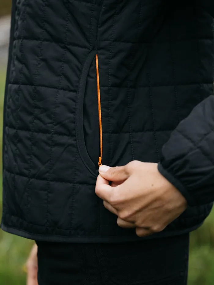 Women Firecrest Jacket Black Finisterre Jackets Coats and Gilets