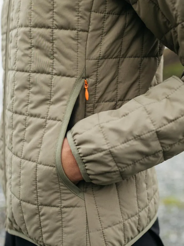 Women Firecrest Jacket Willow Green Finisterre Jackets Coats and Gilets