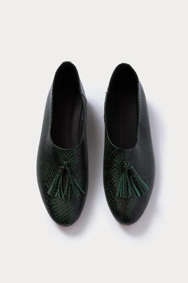 Women Flats Loafers Rachel Comey Faraday Loafer Green Women Flats Loafers Rachel Comey Faraday Loafer Green
