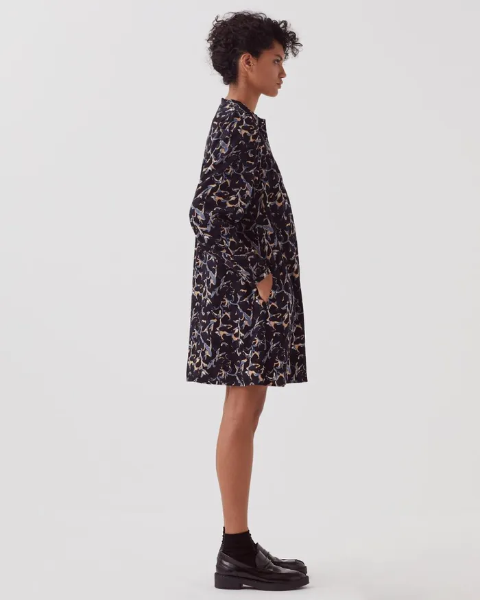 Women Floaty Mini Dress New Fl Ikat Navy Comptoir Des Cotonniers Matching Sets Women Floaty Mini Dress New Fl Ikat Navy Comptoir Des Cotonniers Matching Sets