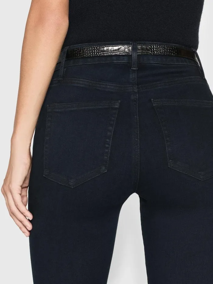 Women FRAME Bootcut Le Mini Boot Outseam Slit