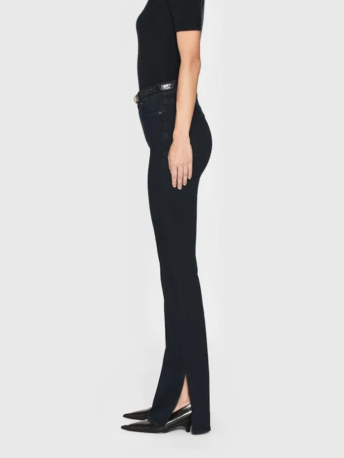 Women FRAME Bootcut Le Mini Boot Outseam Slit