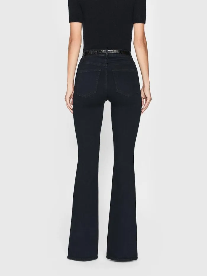 Women FRAME Bootcut Le Mini Boot Outseam Slit