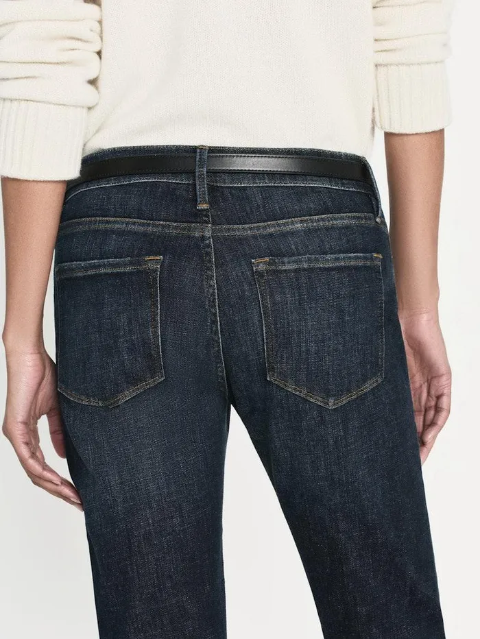 Women FRAME Boyfriend Le Garcon Crop