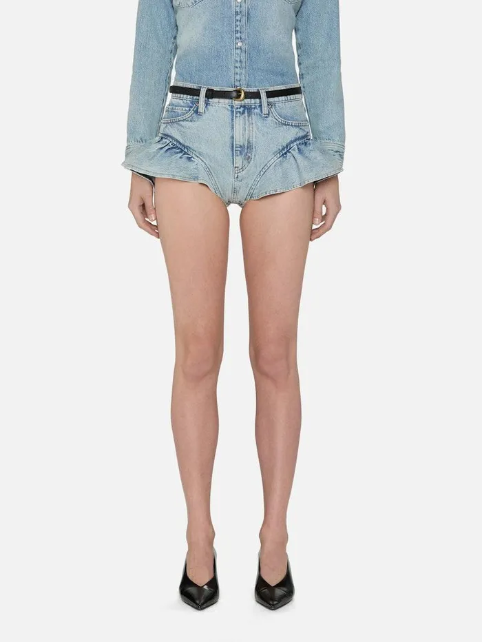 Women FRAME Denim Collections The Ruffle Bloomer