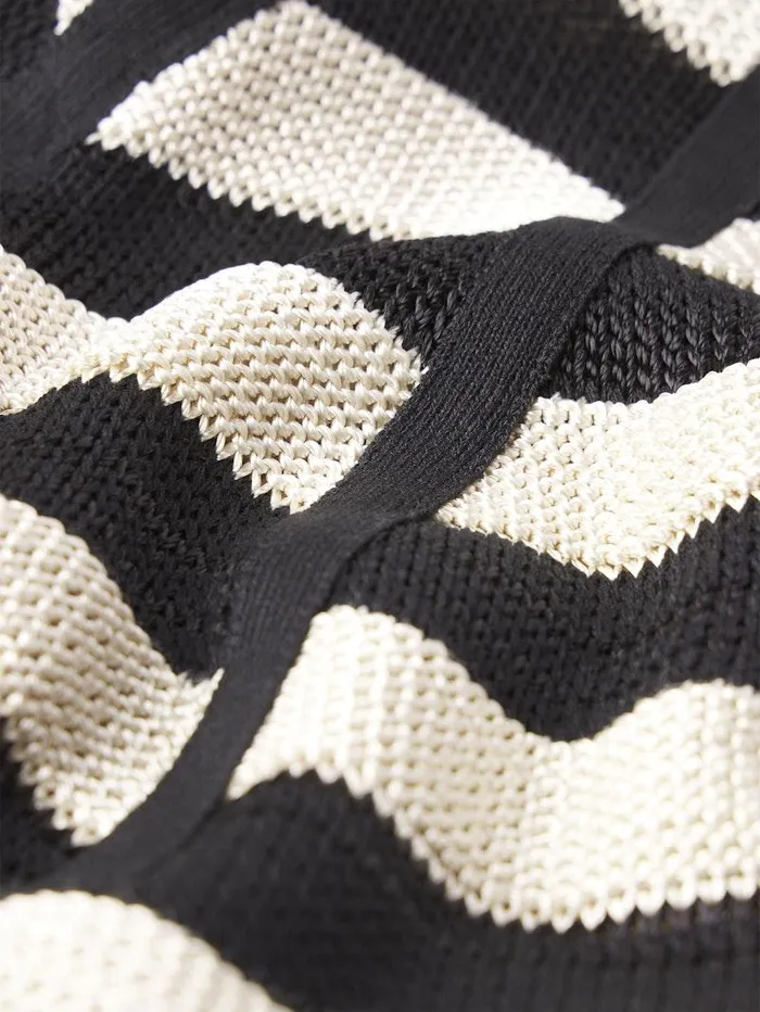 Women FRAME Sweaters Striped Raglan Sweater