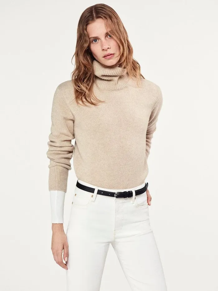 Women FRAME The Alpine Edit Clean Turtleneck Sweater Women FRAME The Alpine Edit Clean Turtleneck Sweater