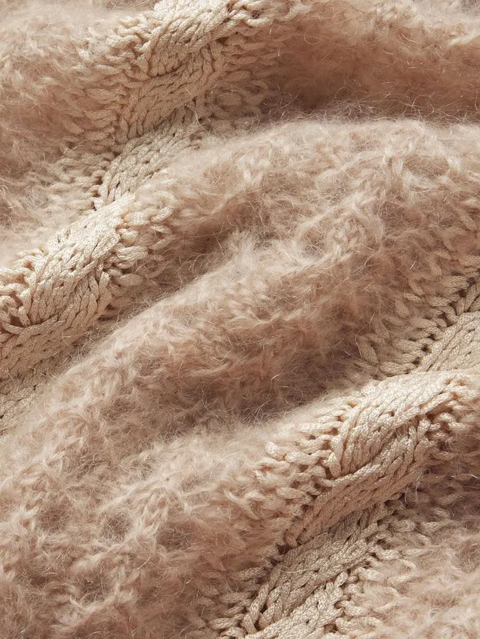 Women FRAME The Alpine Edit Femme Cable Mix Sweater Women FRAME The Alpine Edit Femme Cable Mix Sweater