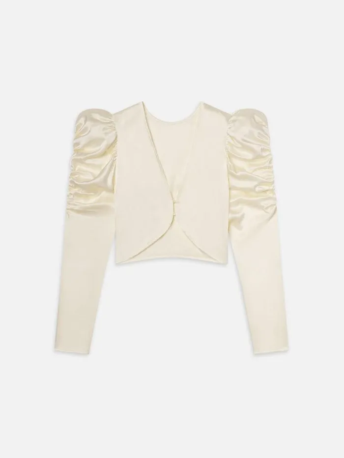 Women FRAME Tops and Blouses The Silk Backless Blouse
