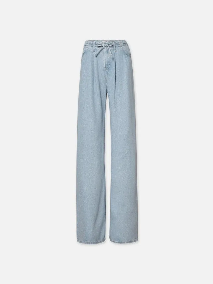 Women FRAME Wide Leg Drawstring Wide Leg
