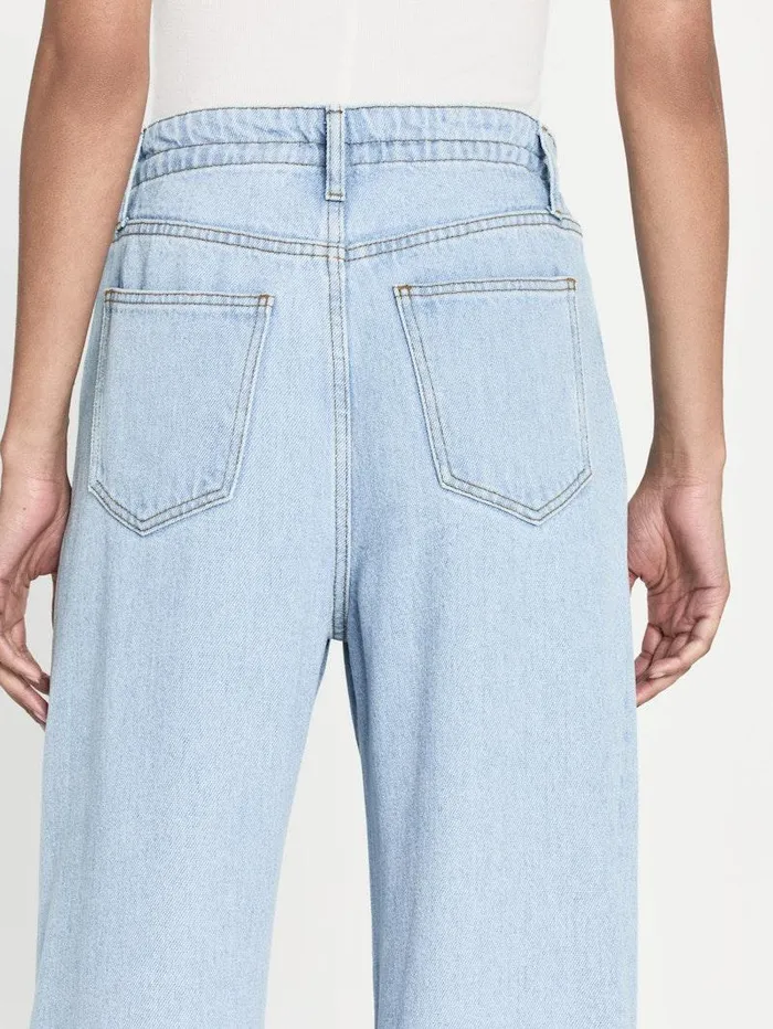 Women FRAME Wide Leg Drawstring Wide Leg