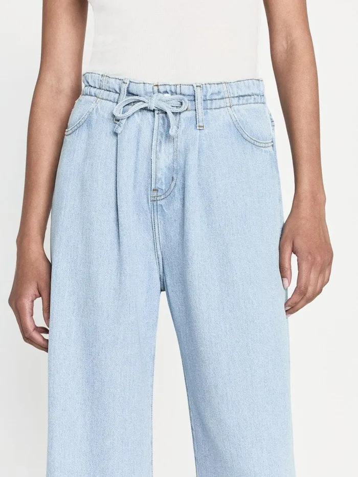 Women FRAME Wide Leg Drawstring Wide Leg