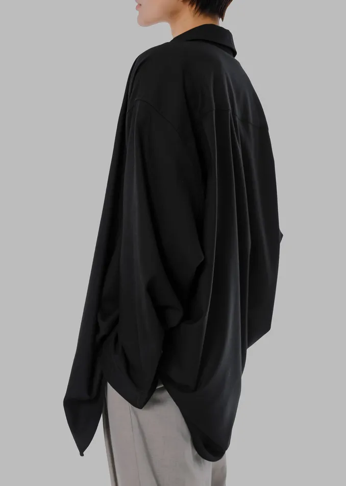 Women Gelso Shirt 8211 Black The Frankie Shop Tops