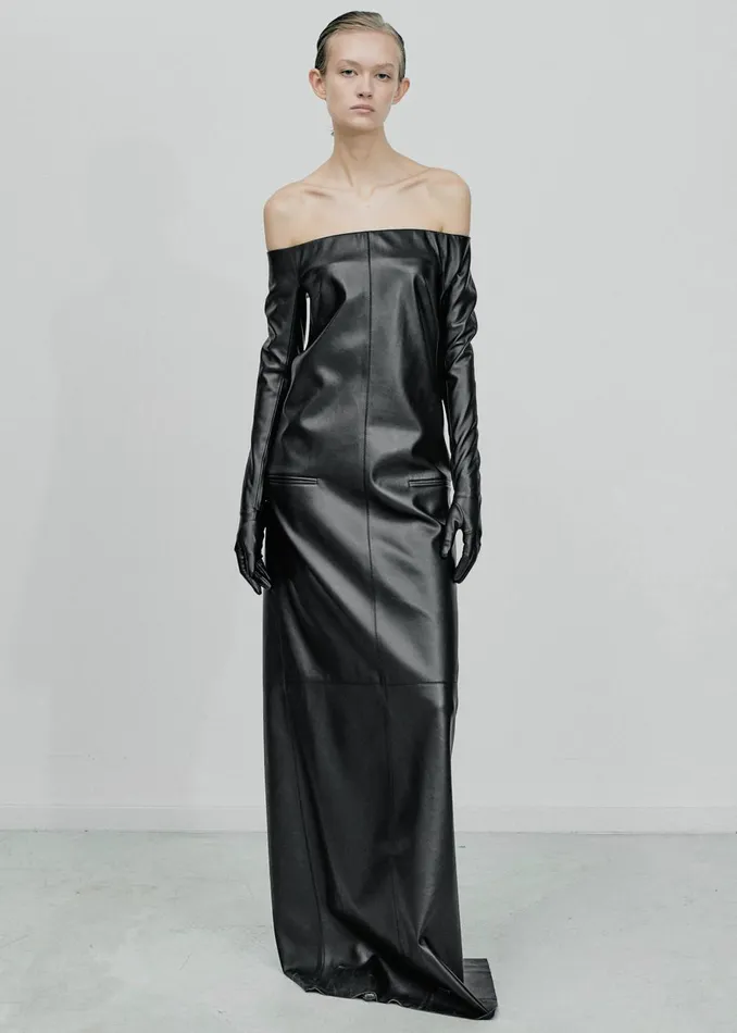 Women Gudu Gloved Bustier Dress 01 8211 Black The Frankie Shop Dresses