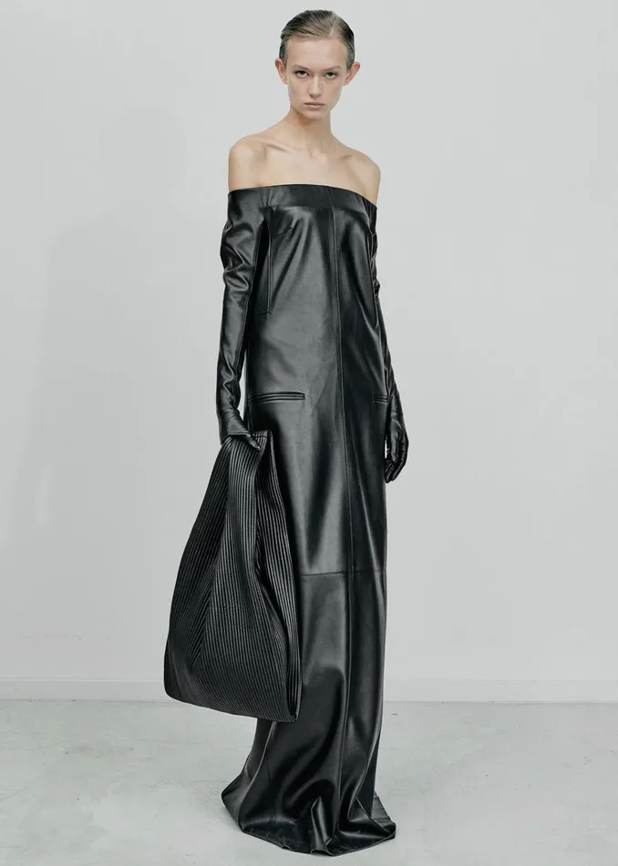 Women Gudu Gloved Bustier Dress 01 8211 Black The Frankie Shop Dresses