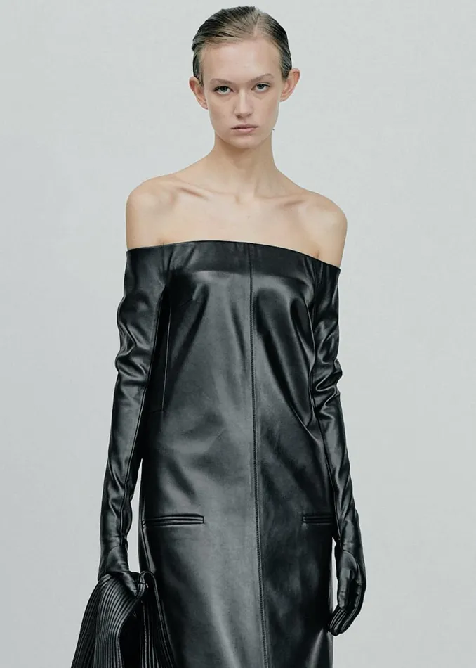 Women Gudu Gloved Bustier Dress 01 8211 Black The Frankie Shop Dresses