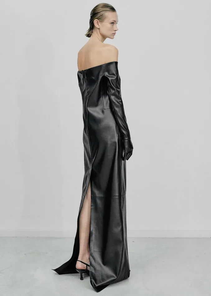 Women Gudu Gloved Bustier Dress 01 8211 Black The Frankie Shop Dresses