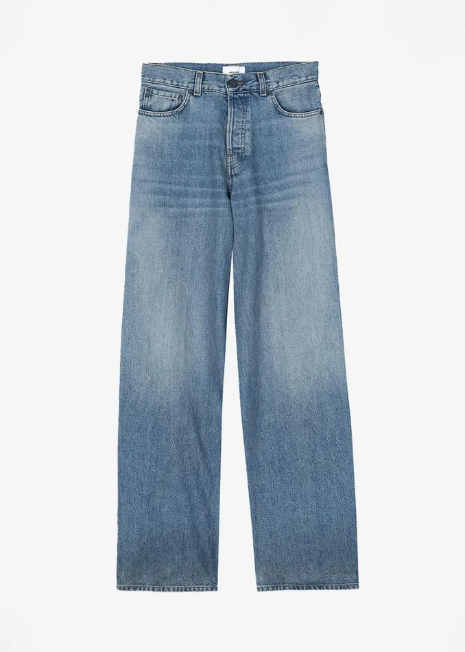 Women Haikure Bethany Jeans 8211 Oil Blue The Frankie Shop Bottoms