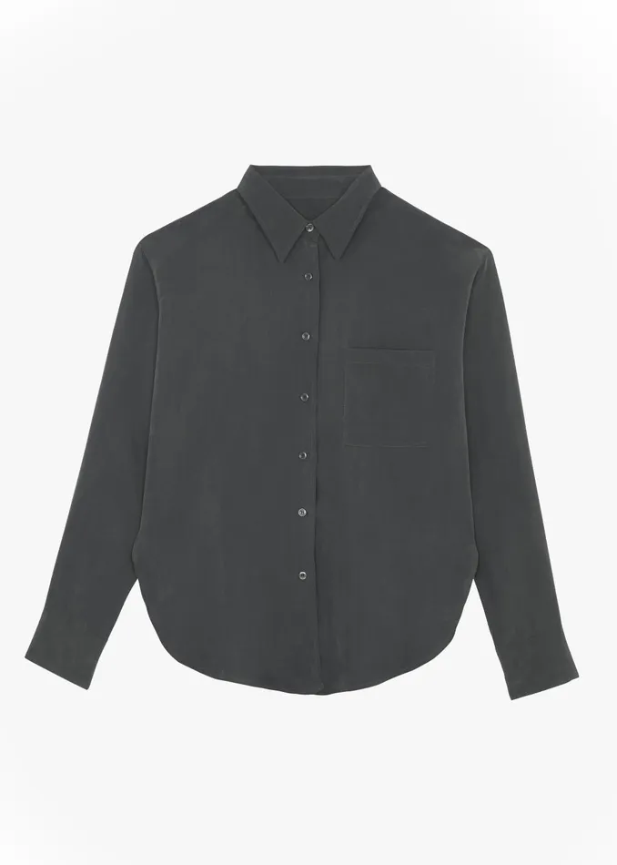 Women Haneul Shirt 8211 Charcoal The Frankie Shop Tops