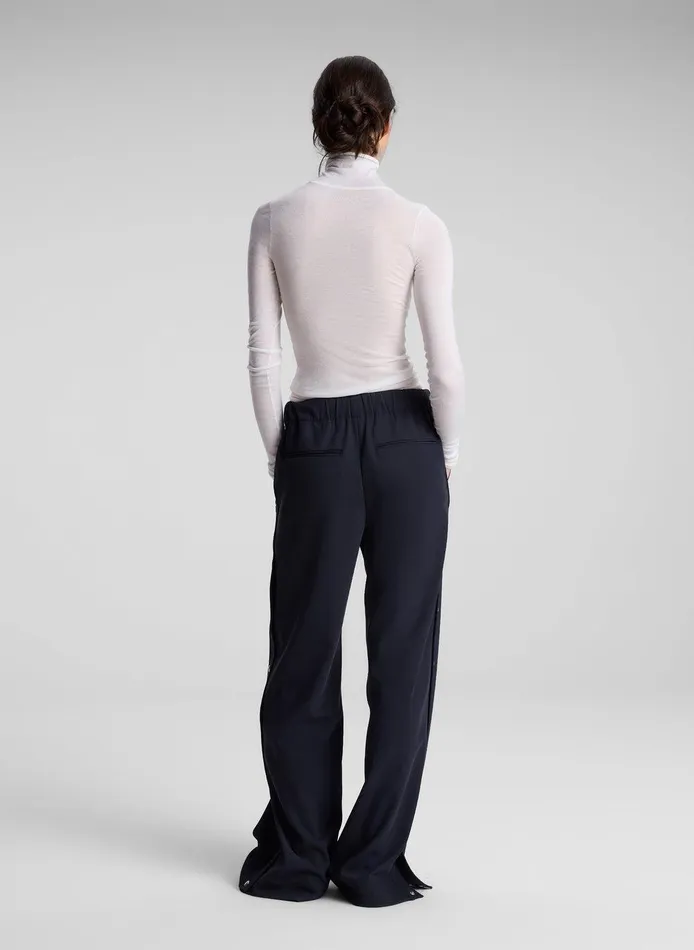 Women Hayes Fine Merino Turtleneck Top White ALC Tops