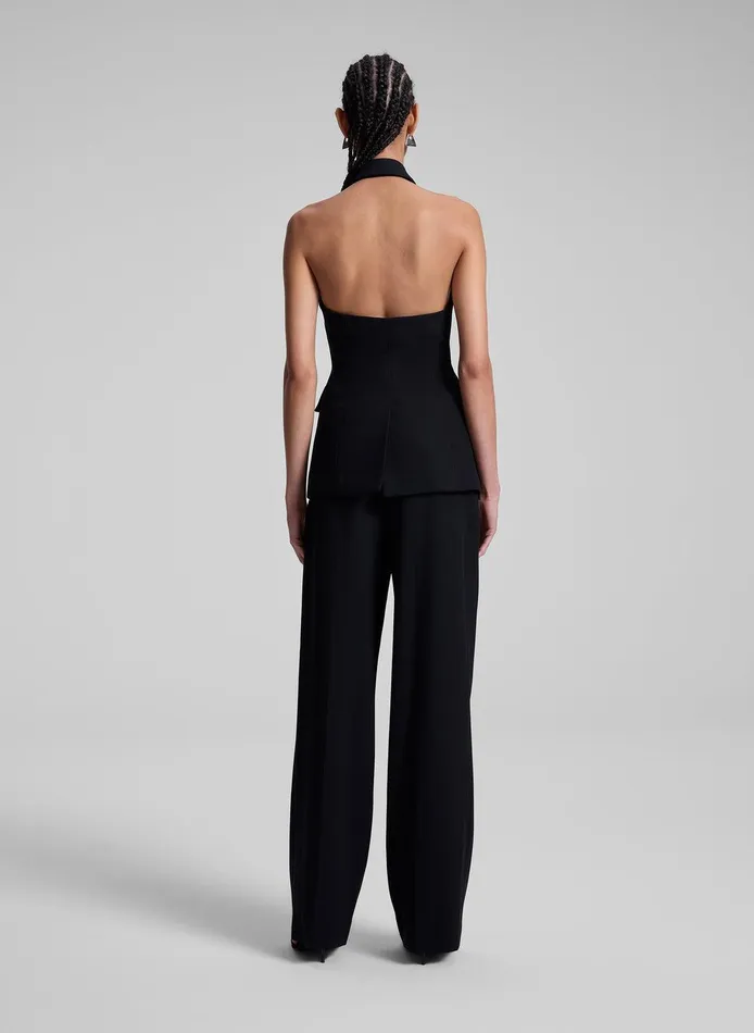 Women Hirsh Pant Black ALC Bottoms