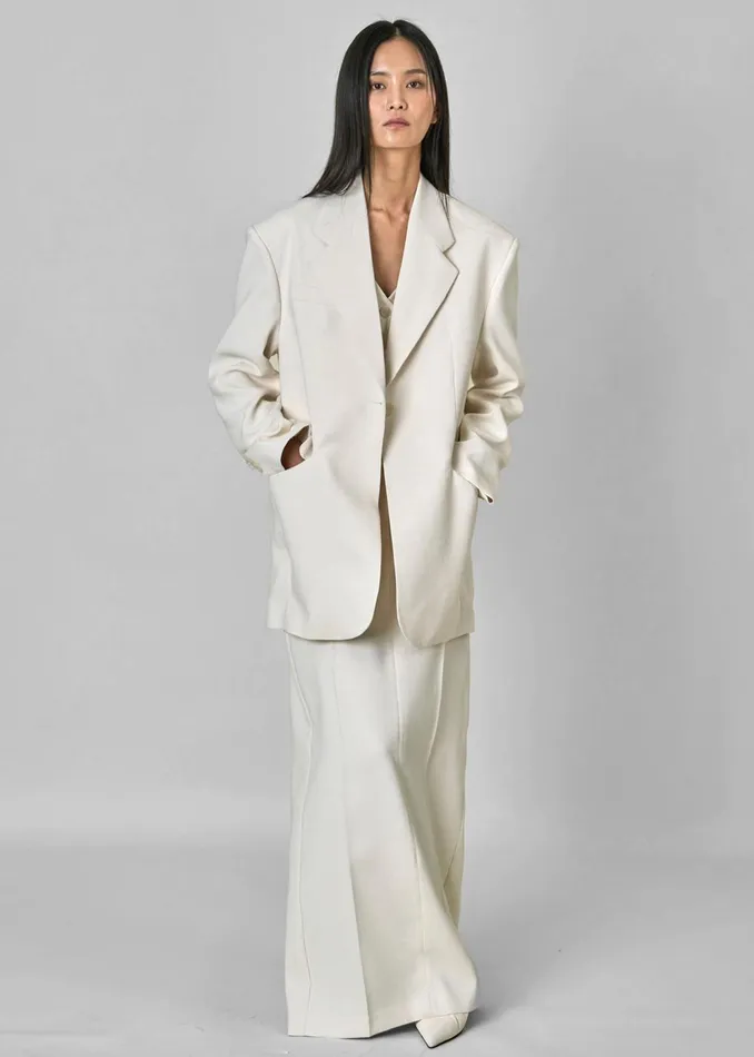 Women Indio Maxi Skirt 8211 Off White The Frankie Shop Bottoms