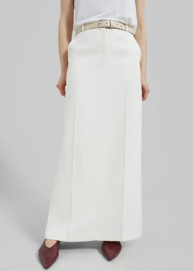 Women Indio Maxi Skirt 8211 Off White The Frankie Shop Bottoms