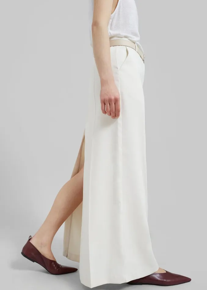 Women Indio Maxi Skirt 8211 Off White The Frankie Shop Bottoms