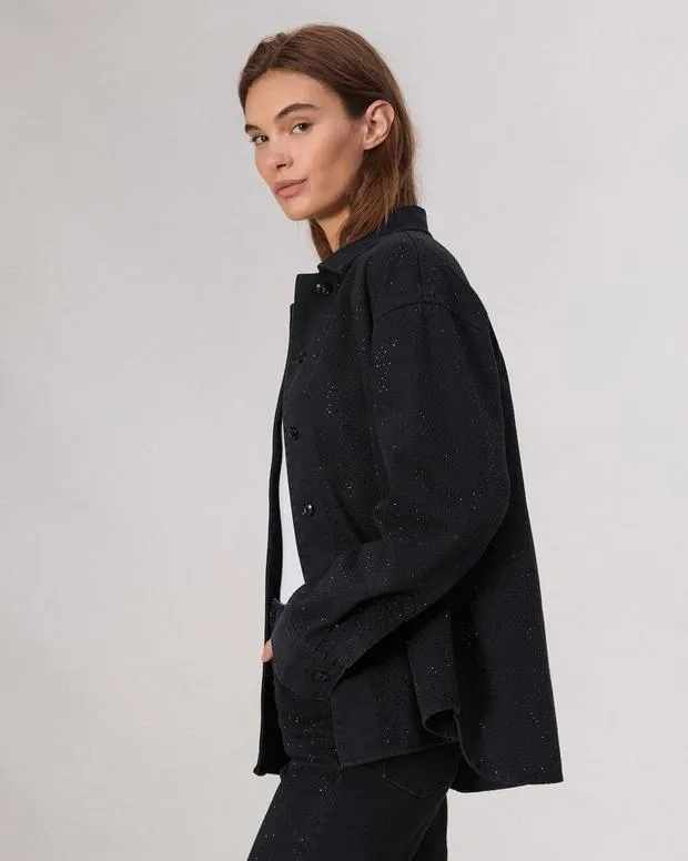Women Jackets and Coats Rag and Bone Camilla Shirt Jacket Sirin With Jewels