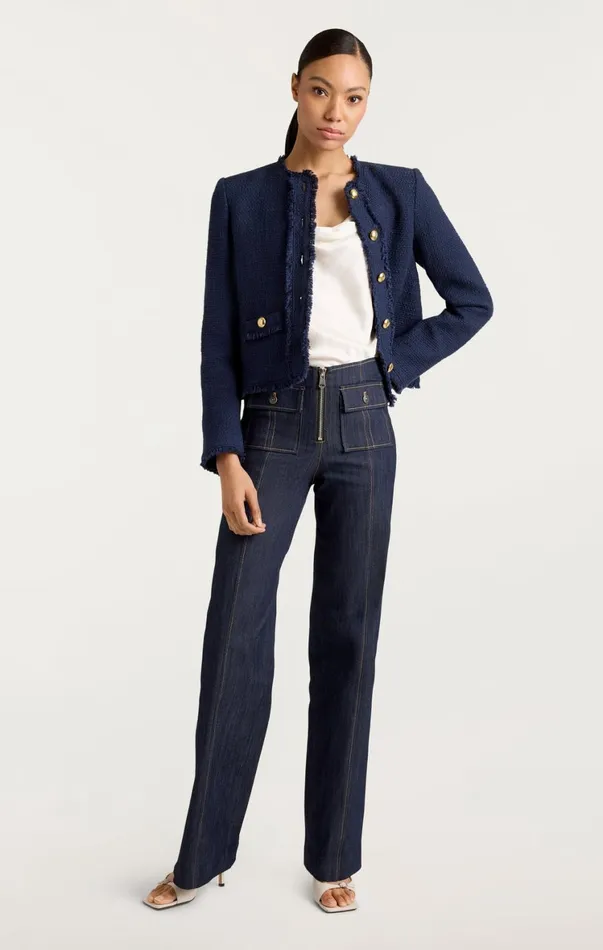 Women Jackets Cinq Sept Christie Jacket Navy