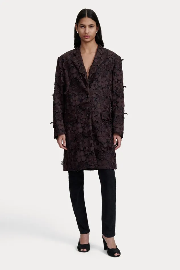 Women Jackets Outerwear Rachel Comey Indus Coat Dark Brown