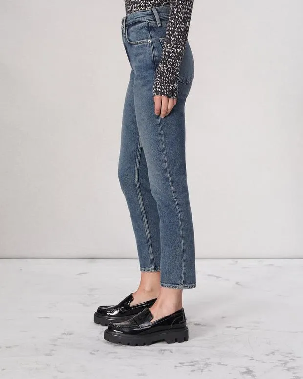 Women Jeans Rag and Bone Flexi Wren Ankle Slim Jean Flexi Smooth and Sculpt Denim Sadie