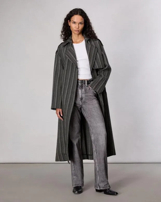 Women Jeans Rag and Bone Miramar Terry Shea Pant Cotton Terry Raven
